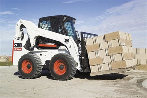 bobcat skid steer forklift attachment|fork attachment works on bobcat.